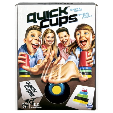 Quick Cups, Match ‘n’ Stack Family Game for Kids Aged 6 and (Best Quick Board Games)