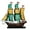 Colorful, variant on Nautical Home Decor Metal Sailboat Centerpiece Ship Decor Desktop Decoration