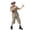 Khaki#9527, variant on BOOMNY Halloween Toddler Boys Explorer Dress Up Funny Explorer Clothes Sets Hallowmas Stage Performance Outfits for Kids