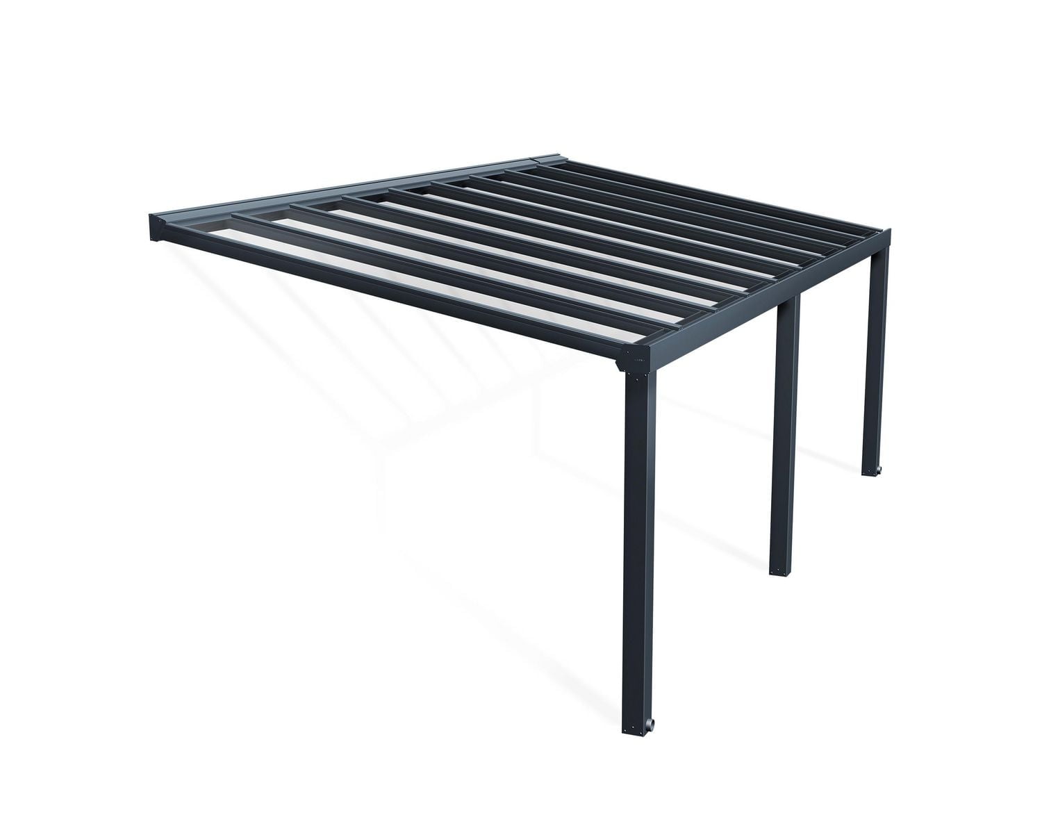 CANOPIA by PALRAM Stockholm 11 ft. x 22 ft. Patio Cover Kit - Grey