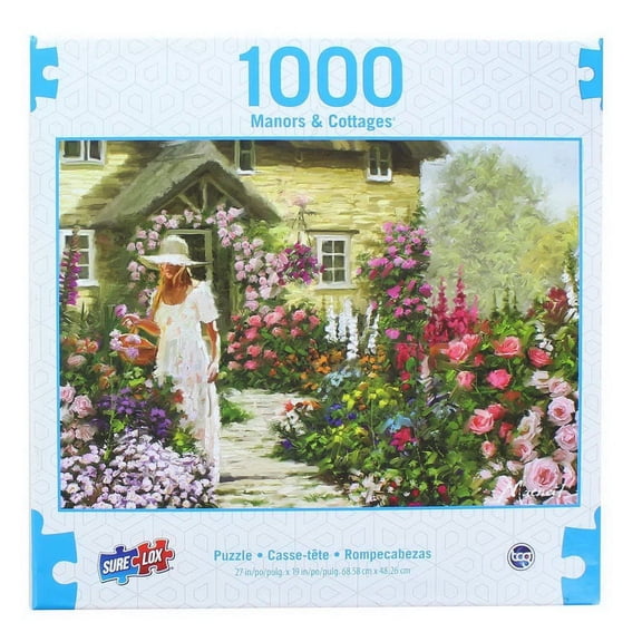 Manors & Cottages 1000 Piece Jigsaw Puzzle | Secret Garden