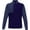 Peacoat Heather, variant on Golf Lightweight Aquapel 1/2 Zip Chambray Heather Small