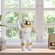 thumbnail image 4 of Figuras de astronauta para niños, estatuas de astronautas, adornos, 9 figuras de mesa de acción, manualidades, regalo, 5, 8, decoración de astronautas para niños vivos Posición dorada, 4 of 8