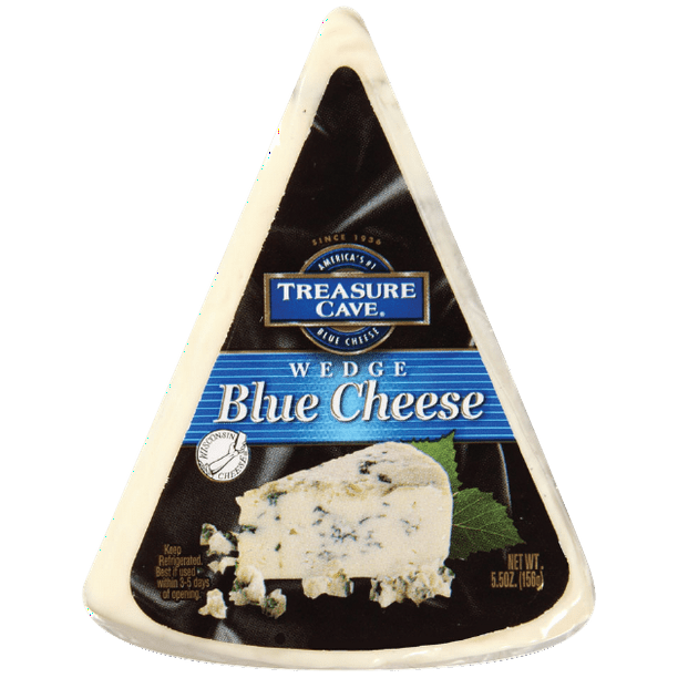 Treasure Cave Blue Cheese Wedge - Walmart.com - Walmart.com