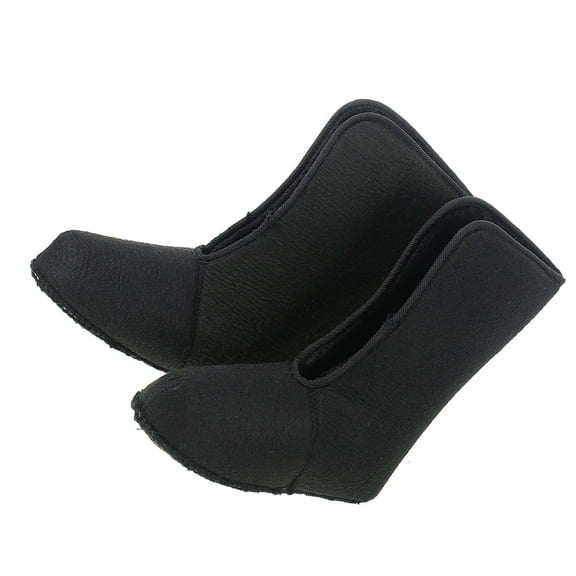 Masteelf  Hiking Boot Liner Replacements Cold Weather Socks Man Black