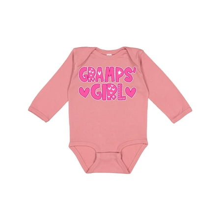 

Inktastic Gramps Girl Granddaughter gift Gift Baby Girl Long Sleeve Bodysuit