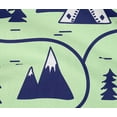thumbnail image 5 of oneOone Cotton Flex Light Green Fabric Mountain Pattern Craft Projects Decor Fabric Printed By The Yard 40 Inch Wide, 5 of 5