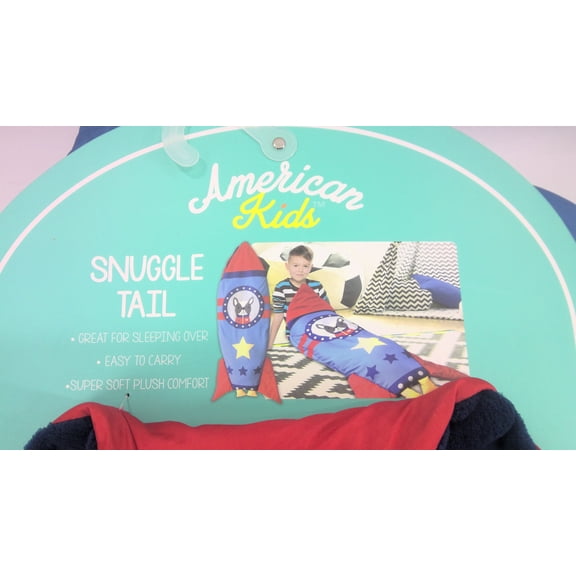 American Kids Snuggle Tails Rocket Sleeping Bags