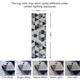 thumbnail image 2 of JV Home Runner Rug Arrow Blue 2' x 7' Hallway Soft Indoor Washable Rugs Anti Slip, 2 of 7