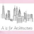 thumbnail image 2 of CafePress - A Is For Architecture Skyline Body Suit - Baby Light Bodysuit, Size Newborn - 24 Months, 2 of 4