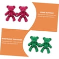 thumbnail image 3 of 8pares Botones Ajustables Para Pantalones Jeans Clip De Cintura Para Ajustar De Accesorios Con Diseño De Oso Para Ropa Holgada Solución Chic Y Elegante Para Ajustar La Cintura, 3 of 5