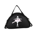 thumbnail image 5 of Abbraccia Ballet Dance Bag, Gym Duffel Bag, Tutu Dress Dance Bag for Gymnastics, Ballet Class, Dance Recitals Black, 5 of 10