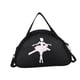 thumbnail image 5 of Bonita bolsa de ballet para danza, portátil, ligera, dulce, multiusos, para viajes. Negro, 5 of 9
