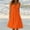 D_ Orange, variant on SMihono Sundresses for Women 2025 Vacation Summer Beach Dresses Casual Flowy Knee Length Tshirt Dress Sleeveless Ruffle Dress Orange XXXL