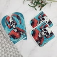thumbnail image 5 of Dancing Cute Skull Man Oven And Pot Holders Sets, Heat Resistant Pads Kitchen Decor for Cooking Baking BBQ Grilling, Christmas Kitchen Gifts, 5 of 6