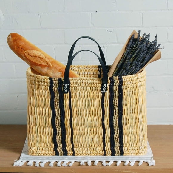 RECT MARKET INDIGO STRIPE