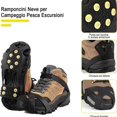 thumbnail image 3 of Mountaineering Tourism Fishing Rock Climbing Non-slip Insole, Outdoor 10-tooth Crampons Rubber Overshoes, Men's And Women's Fishing Snow Mountaineerin, 3 of 5