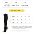 thumbnail image 3 of Anti-slip Compression Stockings 1 Pair Sports Compression Stockings High Elasticity Anti-slip Shockproof Breathable Soft Unisex Running Shin Splints, 3 of 8