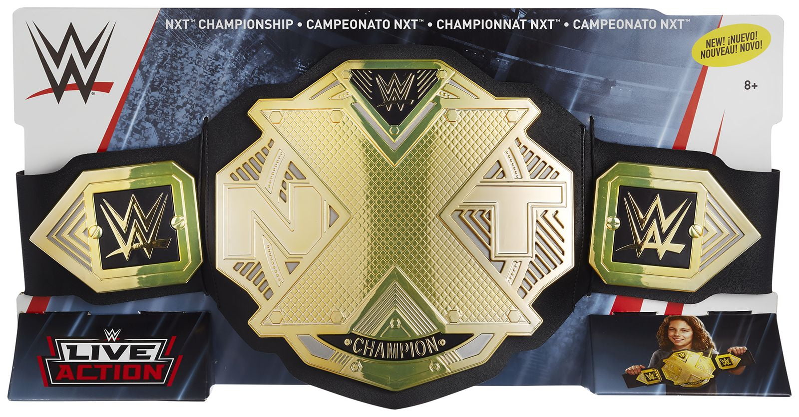 Nxt 17 Version Wwe Toy Wrestling Belt Walmart Com