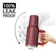 thumbnail image 3 of Leopard Print 40oz Tumbler– Stainless Steel Insulated Tumbler with Handle and Straw, Large Capacity Travel Cup for Hot & Cold Drinks, 3 of 6