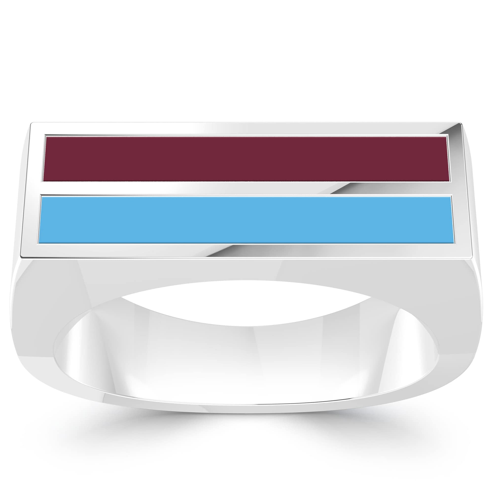 Bixler - West Ham United Bixler's Women's Enamel Ring ...