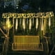 thumbnail image 5 of Guirnalda de luces LED para lluvia de meteoritos para exteriores, 30/50 cm, forma de gota de lluvia, para decoración navideña, fiestas y jardines, 5 of 5