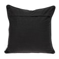 thumbnail image 2 of Parkland Collection PILA11003D Simba Black & White Square Transitional Pillow Cover with Down Insert - 20 x 20 x 7 in., 2 of 10