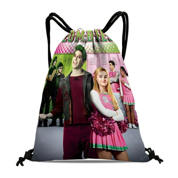 Drawstring Backpack for Zombies Party Favor Bags Sackpack Adults Women Men Sports for Gym Travel Swimming Hiking Camping Tote Bag 11.8 × 15.7 in