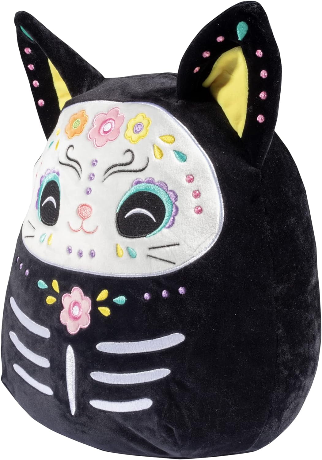 Squishmallows 12-Inch Zelina Day of The Dead Cat Plush Toy