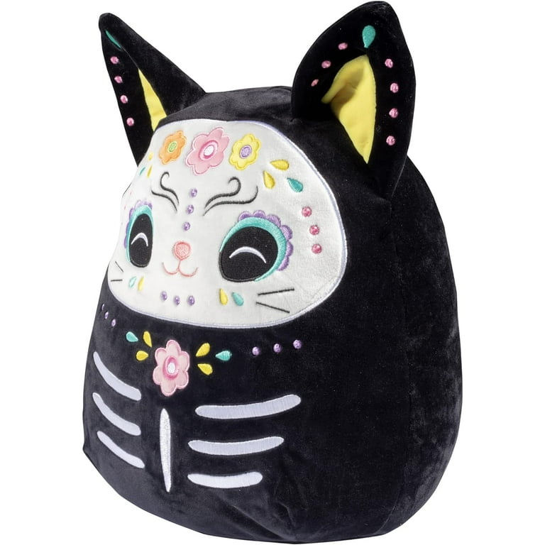 Squishmallows 12-Inch Zelina Day of The Dead Cat Plush Toy