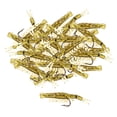 thumbnail image 2 of Juego de señuelos de señuelos , señuelos , señuelos suaves para aparejos de lubina-50PCS - Tan Broncearse Sunnimix señuelos de pesca, 2 of 8