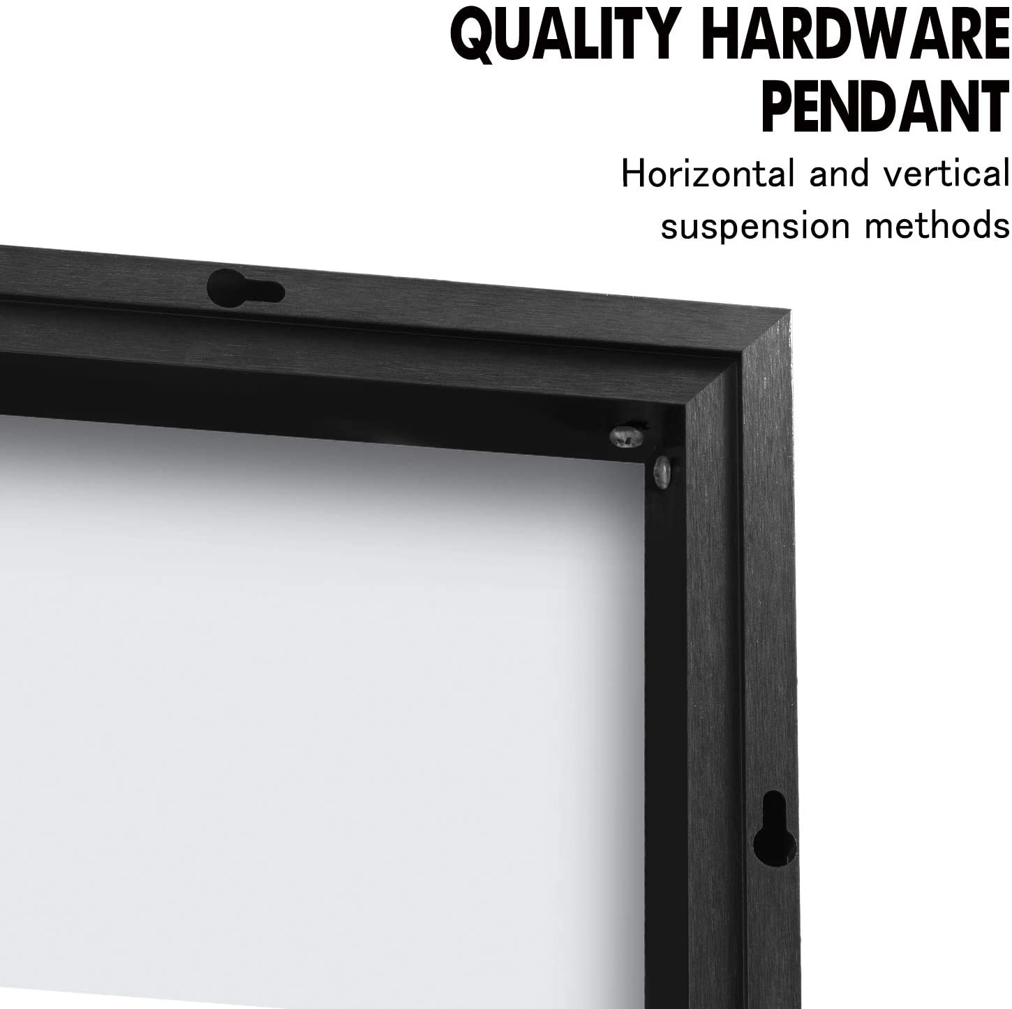 Wall Mirror Decorative Wall Mirror Bathroom Mirror Rectangle Mirror for Bedroom Living Room Dining Room 24\" x 36\" Black