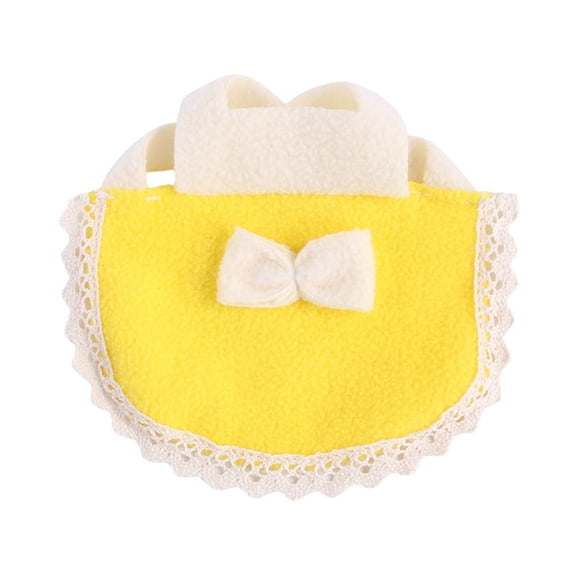 Hamster's Nice Little Animal Dresses In Fashion Ferret, Dancing Market Hamster Clothes, Small Animal Materials Yellow S