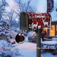 thumbnail image 6 of Merry Christmas Tree Mailbox Covers Winter Snowflakes Deer Checkered Mailbox Cover Red Buffalo Plaid Magnetic Mailbox Wraps Post Letter Box Cover 18X 21 for Garden Outdoor Decor, 6 of 6