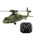 thumbnail image 2 of K200 UH-60 One-Key Inverted Flight RC Helicopter with 6-Axis Gyro, 2.4G 6CH Simulation Blackhawk Aerobatic RC Helicopter with Altitude Hold & Optical Flow Positioning for Enthusiasts - RTF, 2 of 5