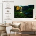 thumbnail image 5 of Elephant Stock Wailua Falls Wall Art - Horizontal Canvas Wall Art - Living Room Wall Decor - Nature Canvas - Green And Beige Decor - 39" x 26", 5 of 8