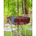 thumbnail image 5 of 4th of July Tablecloth with Umbrella Hole and Zipper Patriotic Stars America Flag Round Outdoor Tablecloths 60 Inch Table Cloths Firework Red Patio Table Cloth Cover for Independence Day Garden, 5 of 6