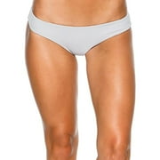 LSpace Women's Sandy Classic Bikini Bottom, Fog Grey, Small