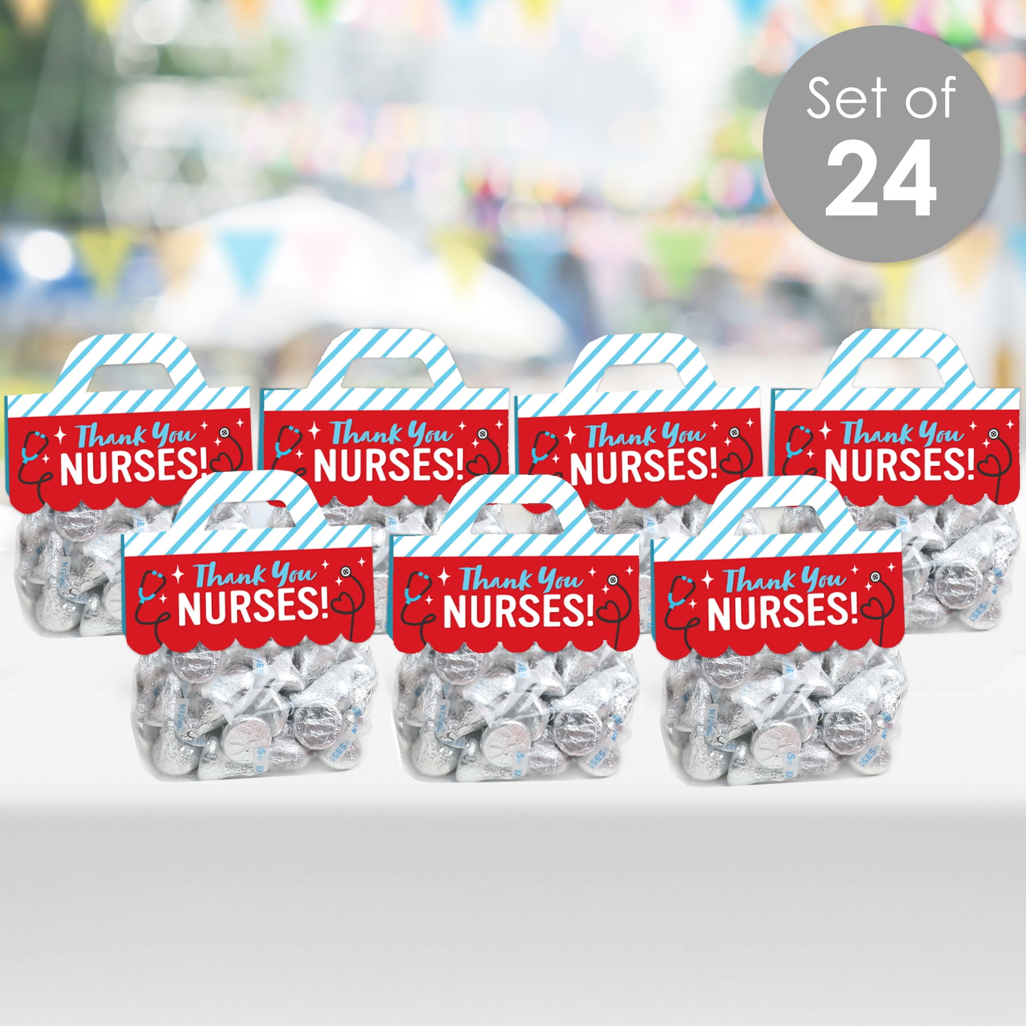 Thank You Nurses - Nurse Appreciation Week Water Bottle Sticker Labels -  Set Of 20 : Target