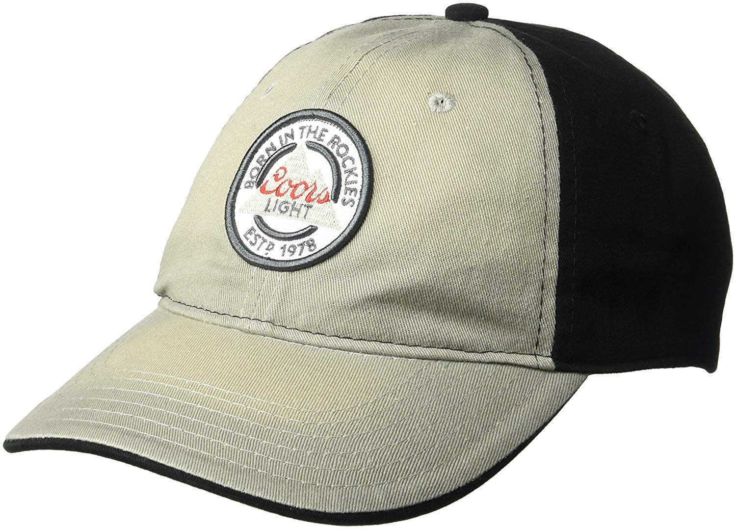 coors light flat bill hat