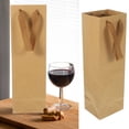 thumbnail image 3 of 10 Pcs Retail Wine Bags Handle Wine Bags Paper Wine Bags Wine Carrying Bag Wedding Wine Bags, 3 of 6