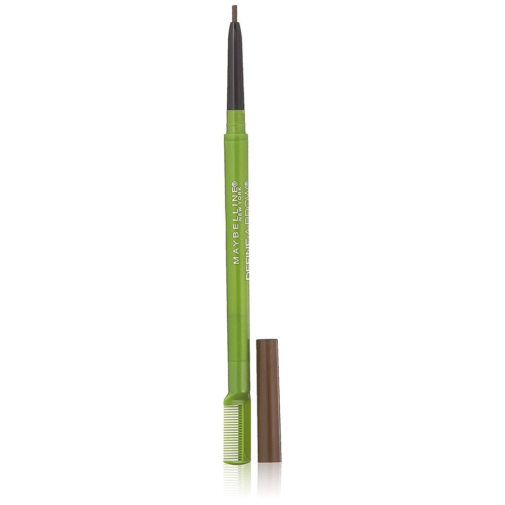 Maybelline New York DefineaBrow Eyebrow Pencil, Medium Brown, 2 Count