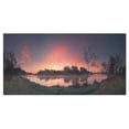 thumbnail image 2 of Purple Tinged Spring Mountains - Landscape Artwork Canvas, 2 of 3