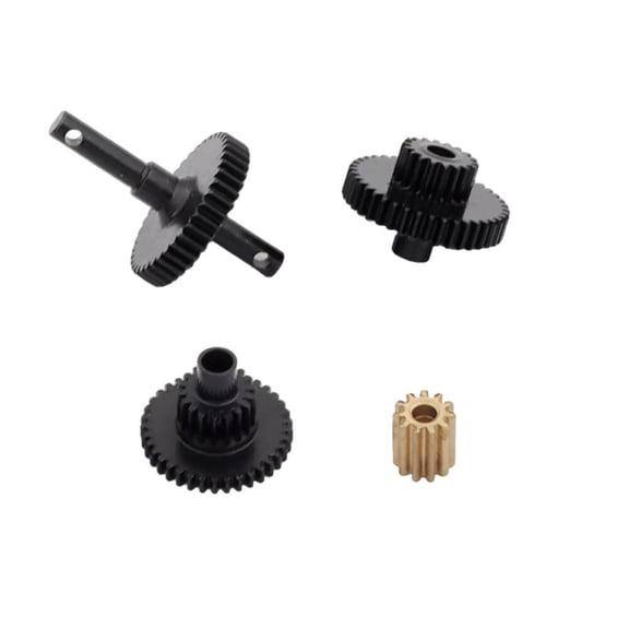 TAPDRA Store Metal Gear Set for TRX4M 1/18 RC Car Gearbox Upgrade Parts, 40T, 11T, and 37T Gears