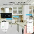thumbnail image 5 of Tuya Wifi Smart Plug 20A/16A EU Plug Smart Home Energy Monitotor Socket, 5 of 5
