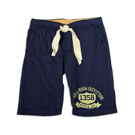 Gold Rush Outfitters - Baby Girls Bermuda Knit Short Navy / 12 - 18 (Best Month To Visit Bermuda)