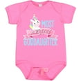 thumbnail image 3 of Inktastic Most Magical Goddaughter- Cute Unicorn Girls Baby Bodysuit, 3 of 5