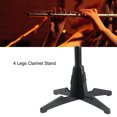 thumbnail image 2 of Flute Support, Lightweight  Installation Detachable 4 Leg Clarinet Stand  For Musical Instrument Protection, 2 of 7