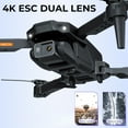 thumbnail image 2 of Cyber&Mondays_Deals Iumwxz Blacks Fridays&Deals Drone with 4k Two/One Camera Remote Control Toys Gifts for Boys Girls with Altitude Hold Headless Mode Start Speed Adjustment Drones for Adults and, 2 of 5