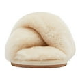 thumbnail image 3 of Lamo Footwear Women's Serenity Sheepskin Sandal Slippers Cream Small  US, 3 of 5